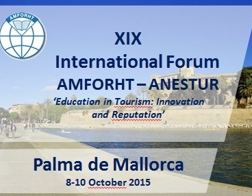 Del 8 al 10 de octubre el XIX Foro internacional AMFORHT-ANESTUR en Palma de Mallorca