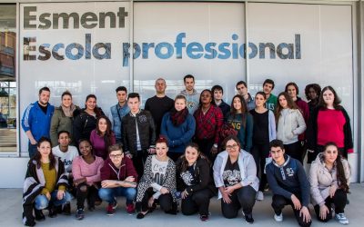 Jóvenes del programa PICE de la Cámara de comercio de Mallorca comienzan las clases en Esment Escola Professional
