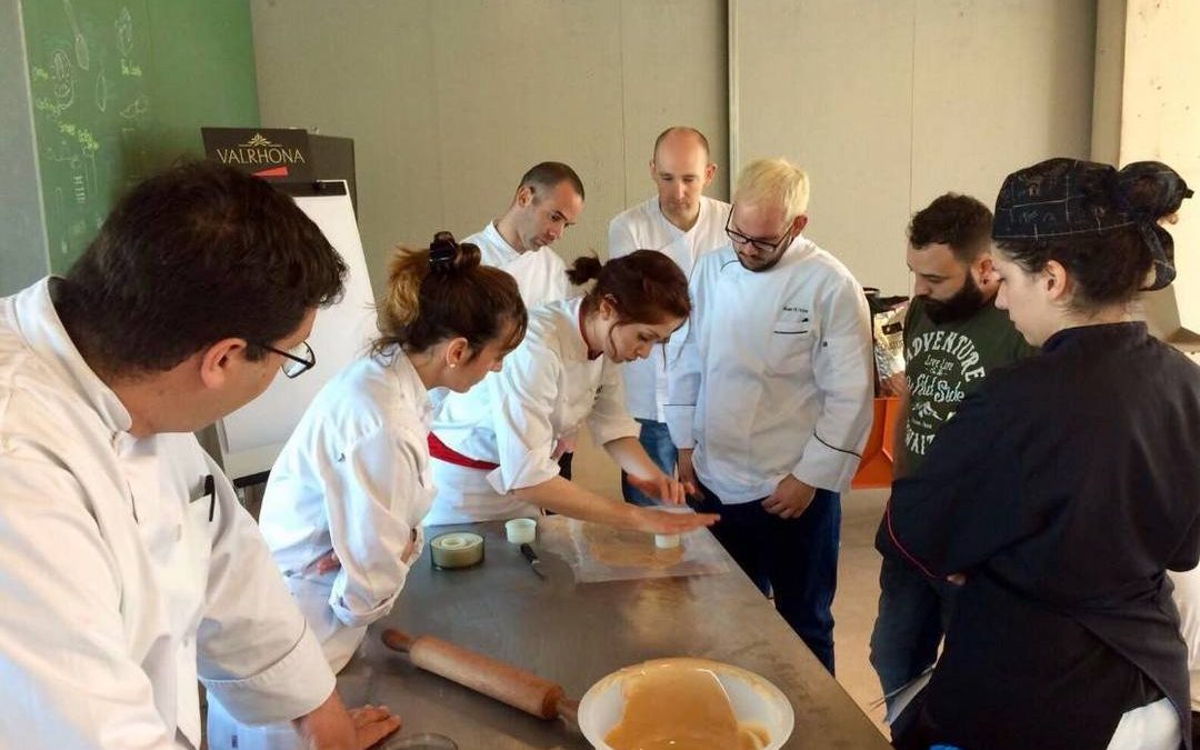 Sandra Ornelas, Pastry chef Valrhona Spain, en Esment Escola Professional