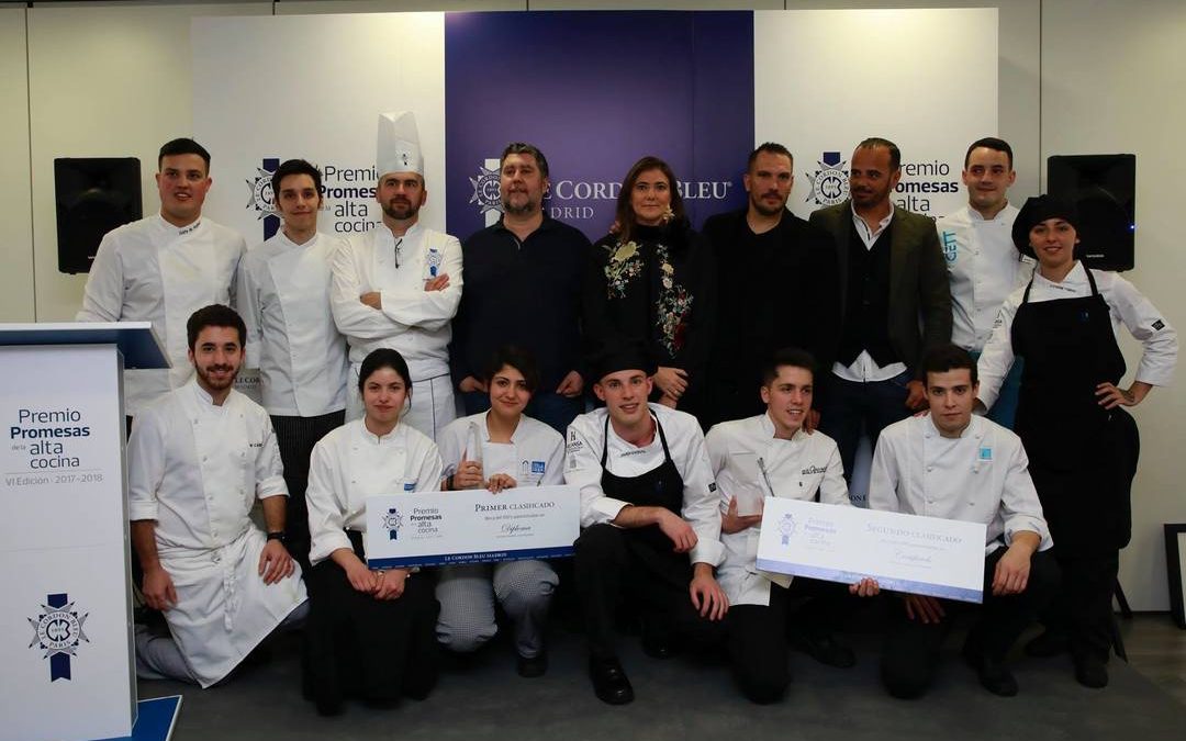 María Ángeles García, de la Escuela de Hostelería Benahavís, ganadora del Premio de jóvenes promesas de Alta Cocina Le Cordon Bleu Madrid