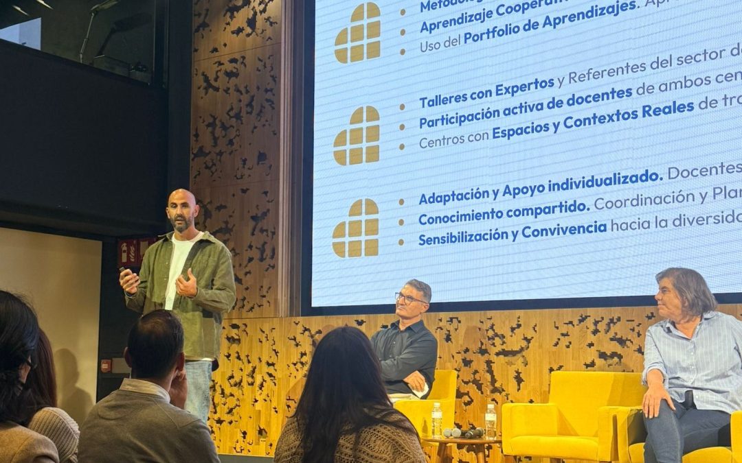 Presentamos en Madrid el proyecto educativo de Esment Escola y el Juníper Serra
